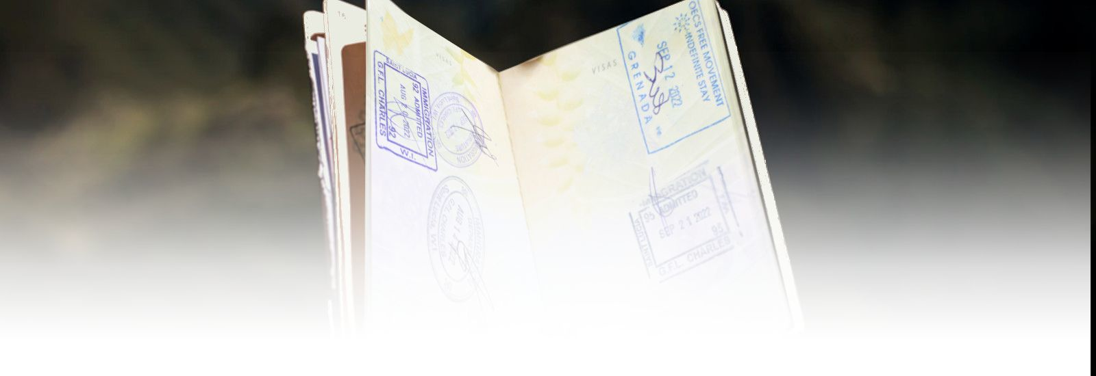 Caricom passport with OECS Seal